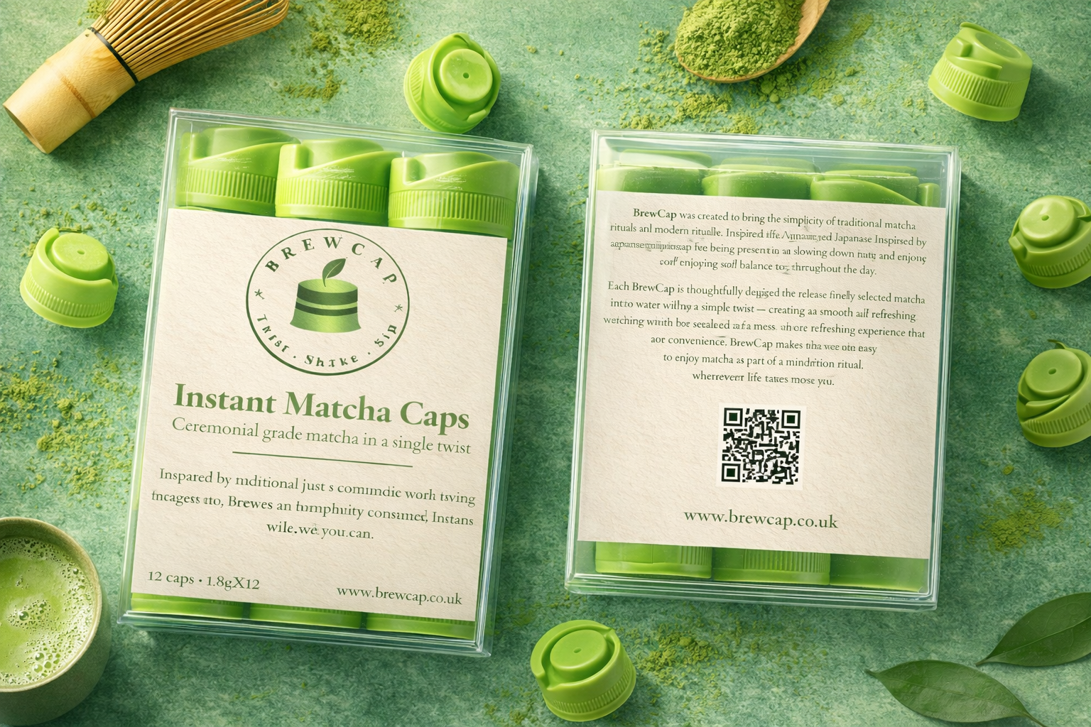 Matcha BrewCap – Fresh Matcha, Instantly Mixed